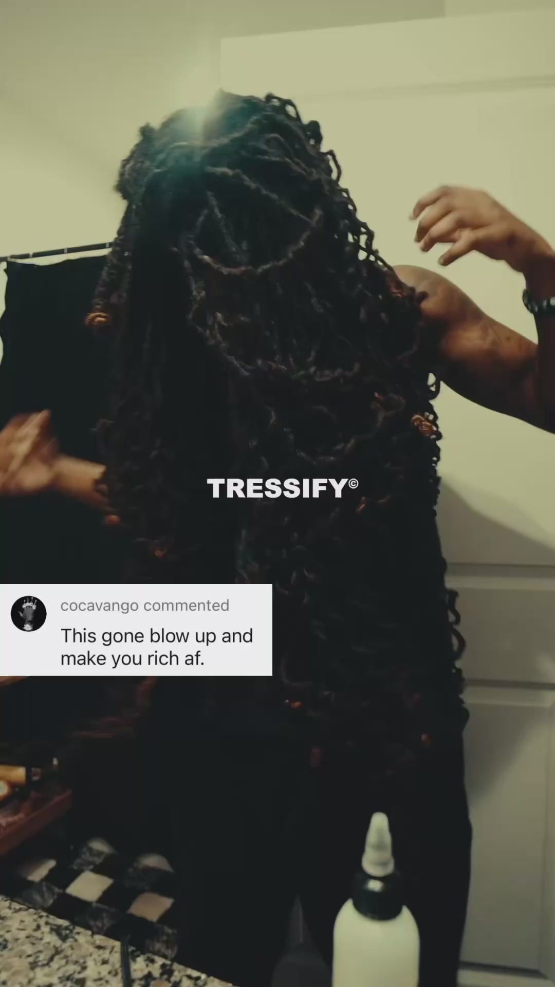 *As seen on Tik Tok* Tressify Natural Hair Oil - (4oz)