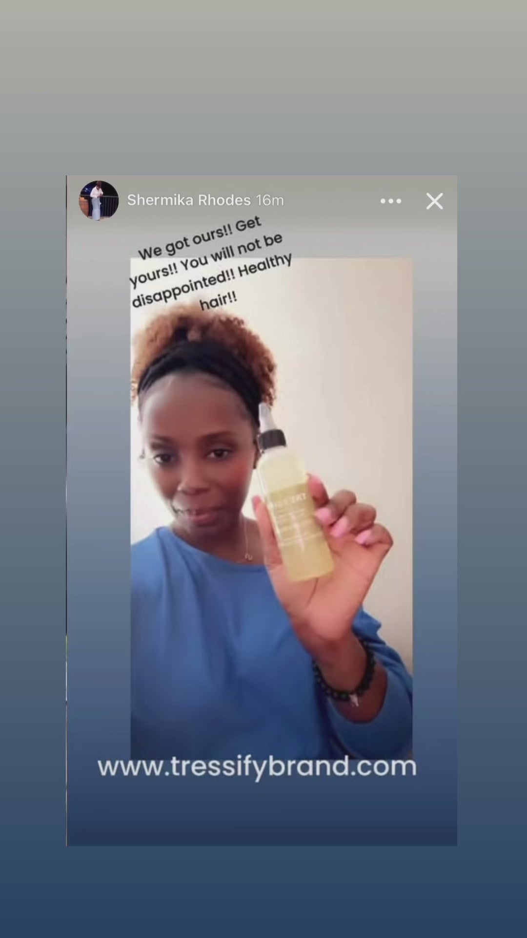 *As seen on Tik Tok* Tressify Natural Hair Oil - (4oz)
